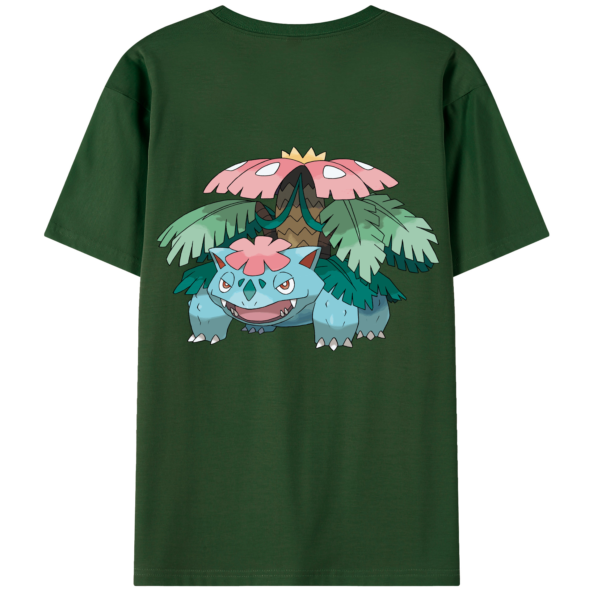 （画像用） ポケットモンスター Pokémon 綿100％半袖Tシャツ（背面プリント）
